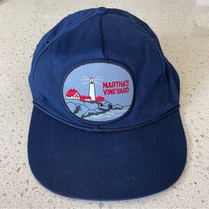 Vintage Martha’s Vineyard Patch SnapBack Hat